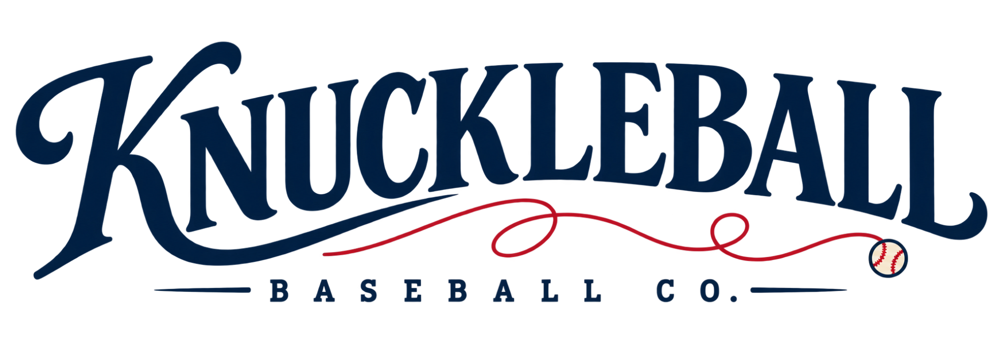 Knuckleball Baseball Co. heritage logo